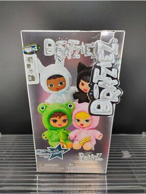 Bratz Bratziez Soft Guddlez Plush Set Collectible Doll Box